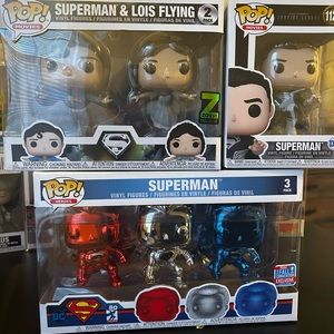 Funko Pop! Superman Bundle - 6 exclusive vinyl figures